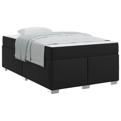 Struttura del letto Nero 120 x 200 cm Pelle sintetica