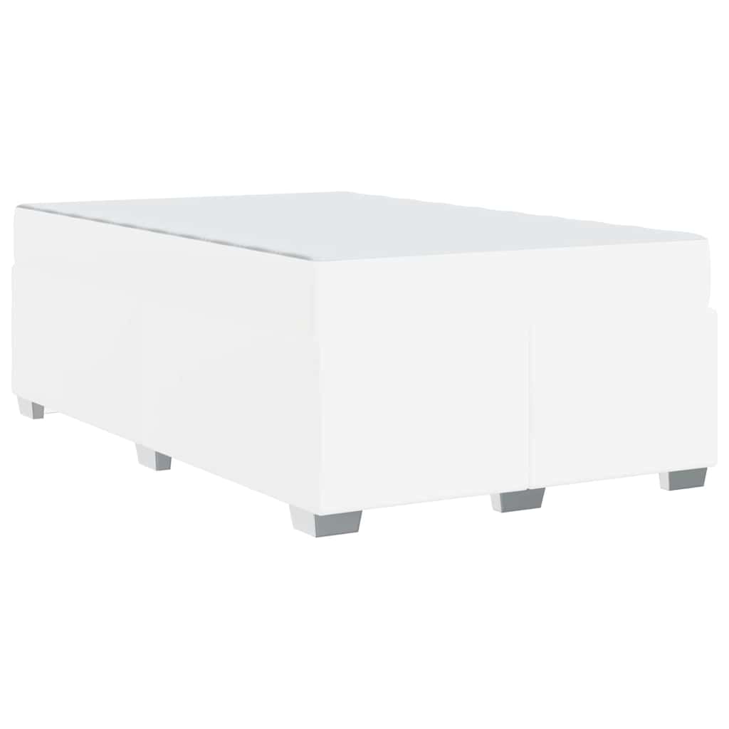 Struttura del letto Bianco 120 x 200 cm Pelle sintetica - homemem39