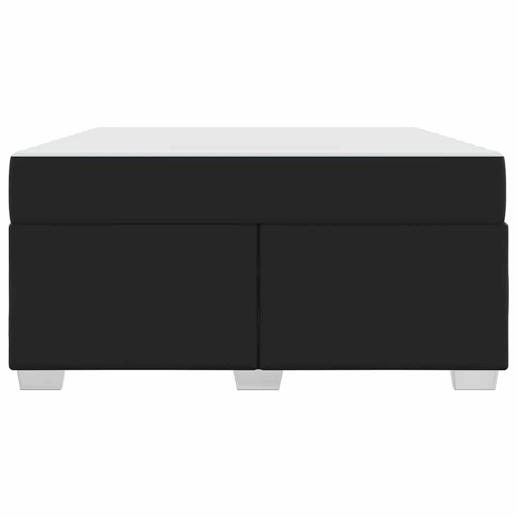 Struttura del letto Nero 140 x 200 cm Pelle sintetica - homemem39