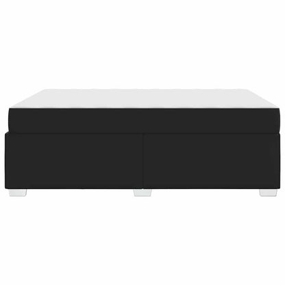 Struttura del letto Nero 140 x 200 cm Pelle sintetica