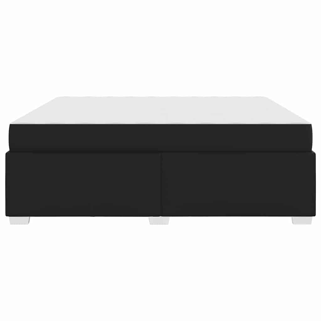 Struttura del letto Nero 180 x 200 cm Pelle sintetica - homemem39
