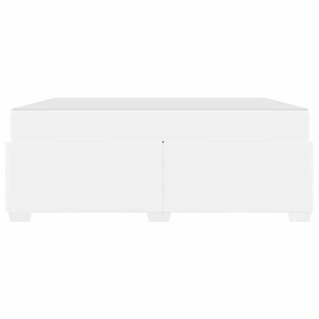 Struttura del letto Bianco 180 x 200 cm Pelle sintetica - homemem39