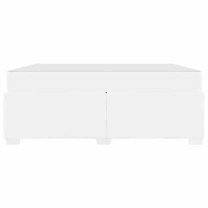 Struttura del letto Bianco 180 x 200 cm Pelle sintetica - homemem39