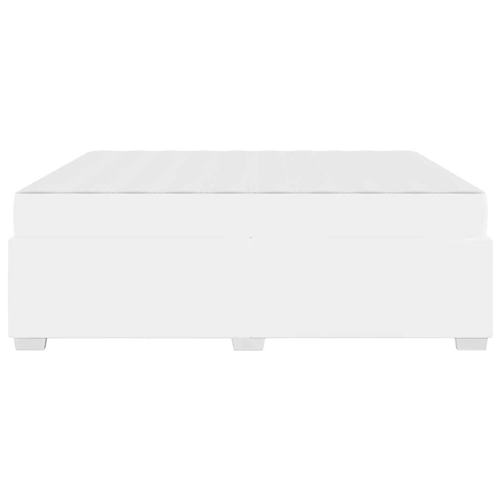 Struttura del letto Bianco 180 x 200 cm Pelle sintetica - homemem39