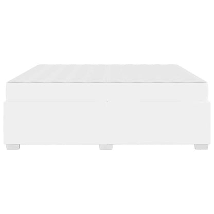 Struttura del letto Bianco 180 x 200 cm Pelle sintetica - homemem39