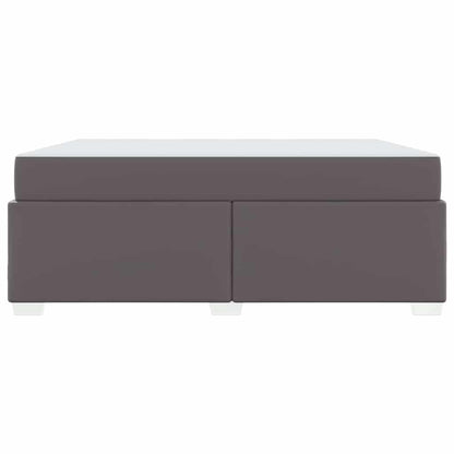 Struttura del letto con materasso Grigio 180 x 200 cm Tessuto