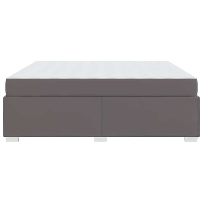 Struttura del letto Grigio 180 x 200 cm Pelle sintetica - homemem39