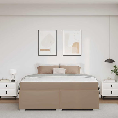 Struttura del letto Cappuccino 180 x 200 cm Pelle sintetica