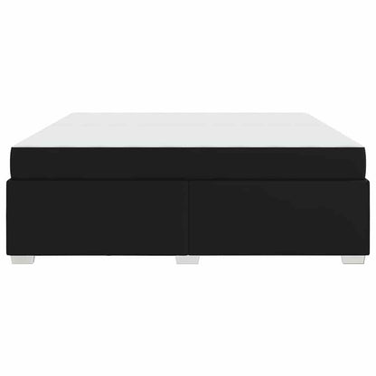 Struttura del letto Nero 200 x 200 cm Pelle sintetica - homemem39