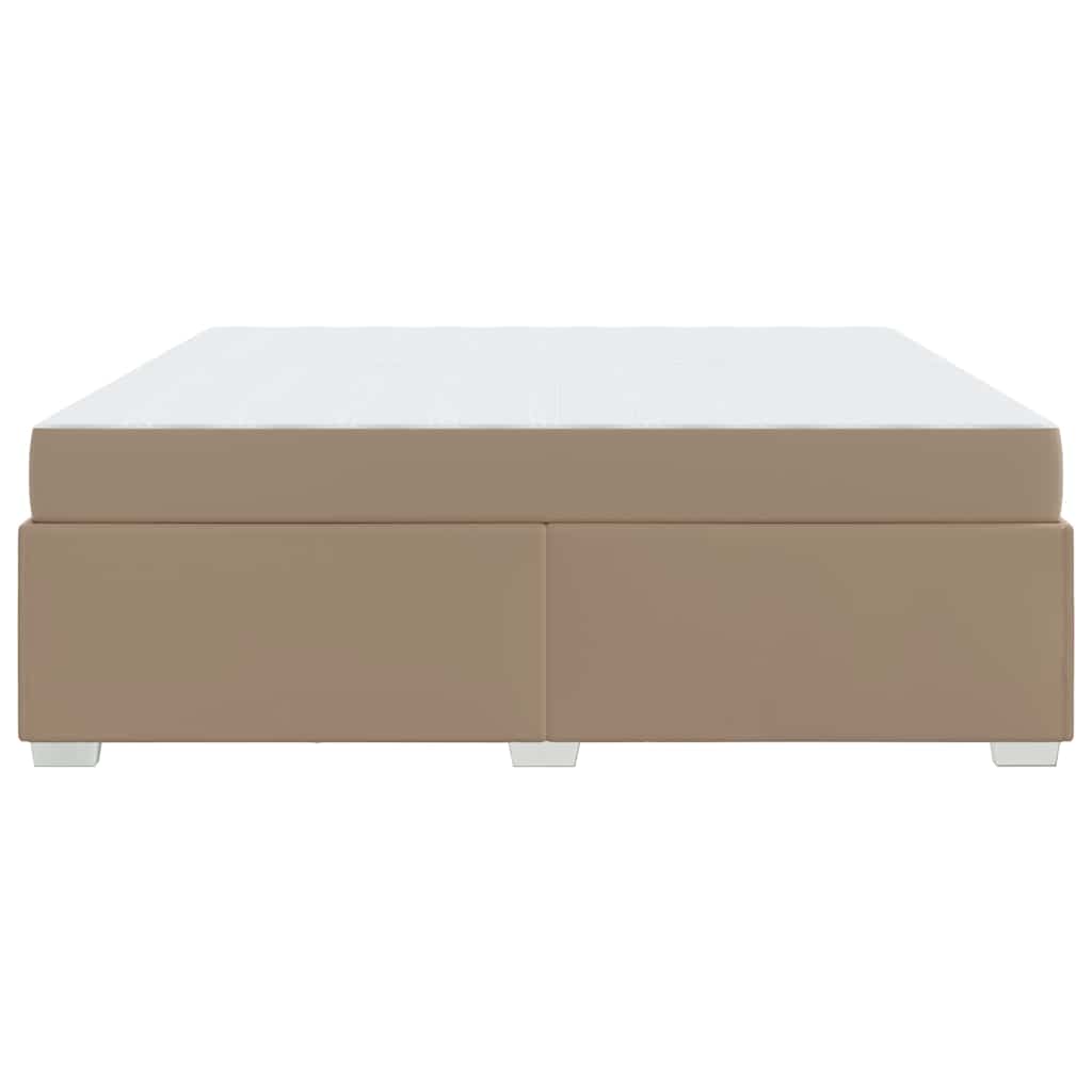 Struttura del letto Cappuccino 200 x 200 cm Pelle sintetica - homemem39