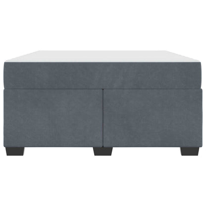 Struttura del letto Grigio scuro 140 x 200 cm Tessuto | homemem39
