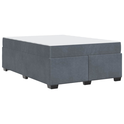 Struttura del letto Grigio scuro 160 x 200 cm Tessuto | homemem39