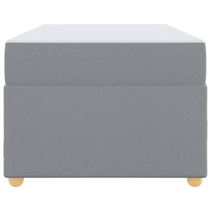 Struttura del letto Grigio chiaro 80 x 200 cm Tessuto - homemem39