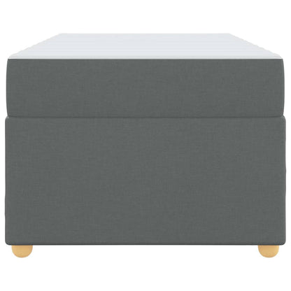 Struttura del letto Grigio scuro 80 x 200 cm Tessuto - homemem39
