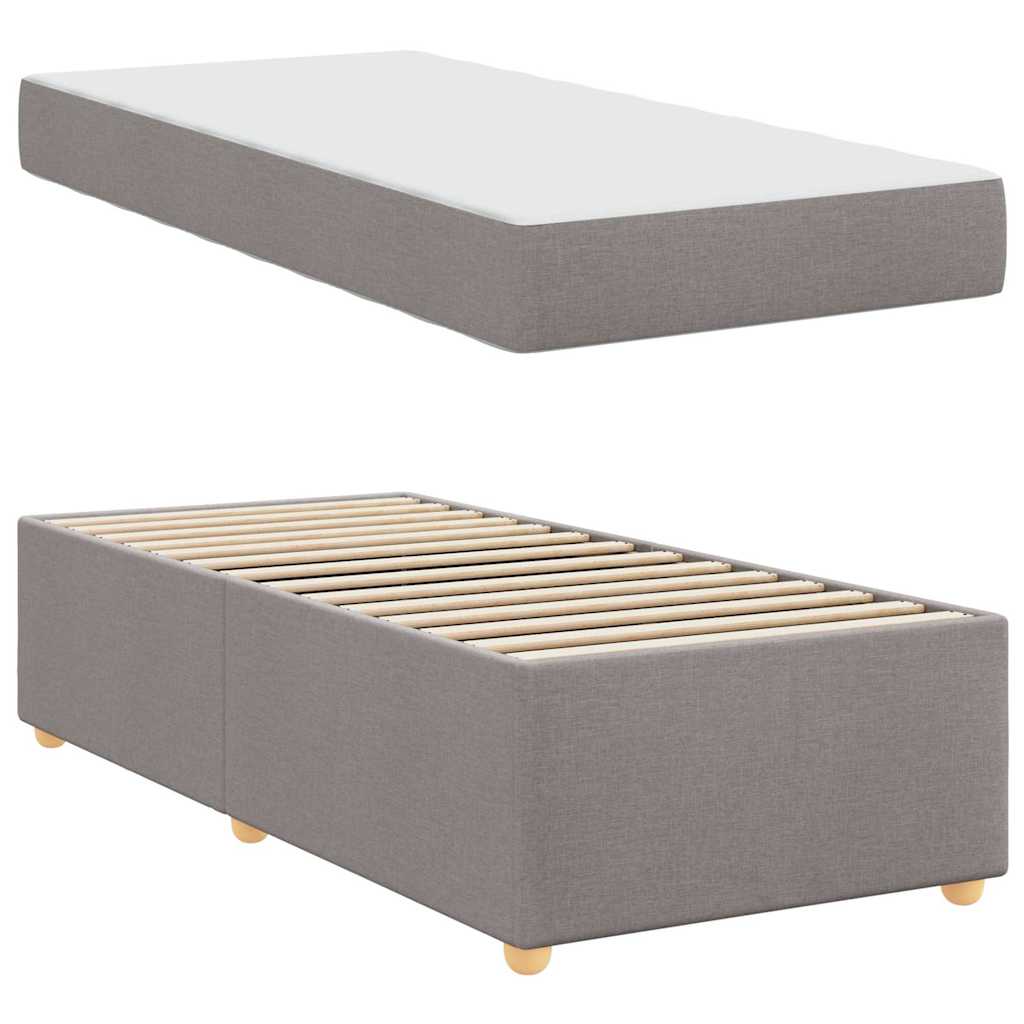 Struttura del letto con materasso Talpa 90 x 200 cm Tessuto