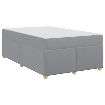 Struttura del letto Grigio chiaro 120 x 190 cm Tessuto