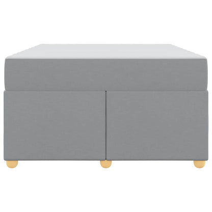 Struttura del letto Grigio chiaro 120 x 190 cm Tessuto