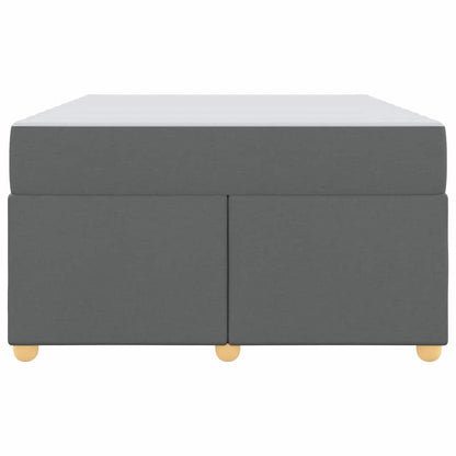 Struttura del letto Grigio scuro 120 x 200 cm Tessuto - homemem39