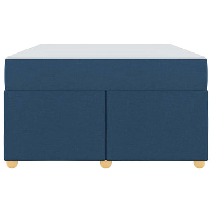 Struttura del letto con materasso Blu 120 x 200 cm Tessuto - homemem39