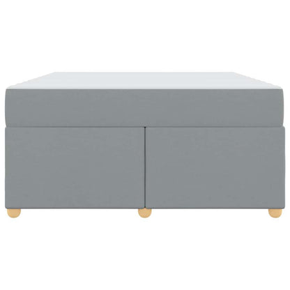 Struttura del letto Grigio chiaro 140 x 200 cm Tessuto - homemem39