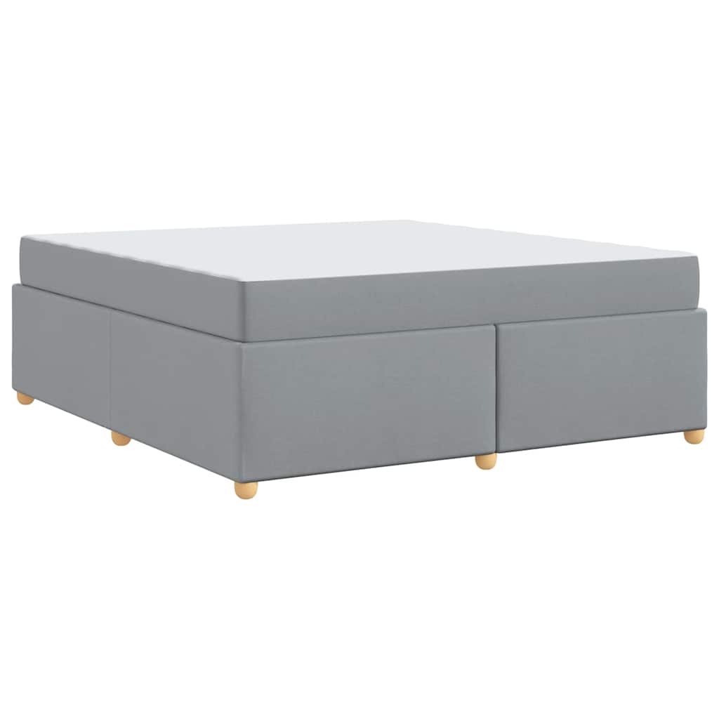 Struttura del letto Grigio chiaro 180 x 200 cm Tessuto - homemem39