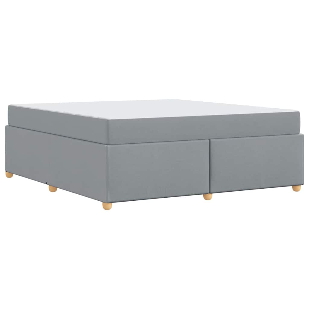 Struttura del letto Grigio chiaro 180 x 200 cm Tessuto - homemem39