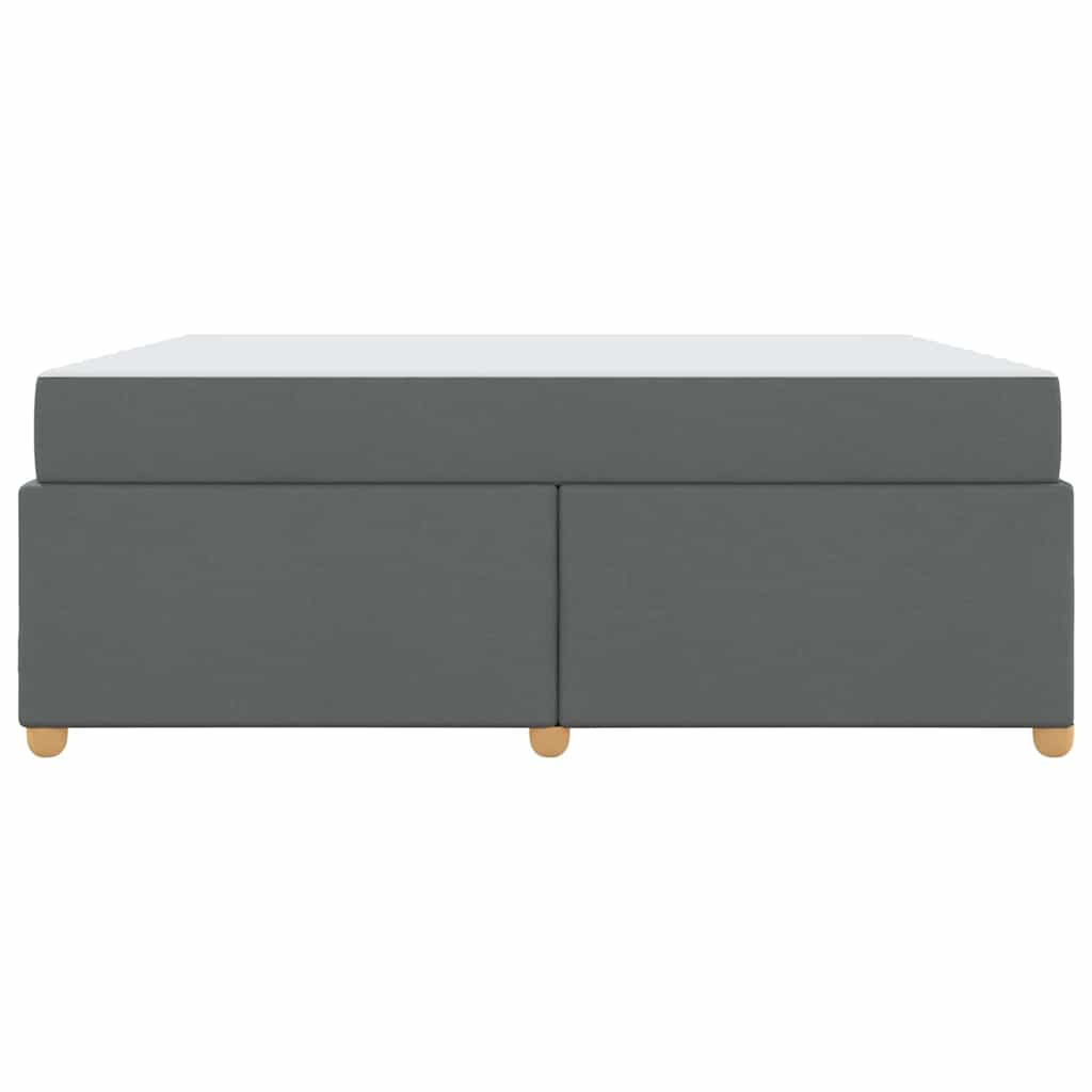 Struttura del letto Grigio scuro 180 x 200 cm Tessuto - homemem39