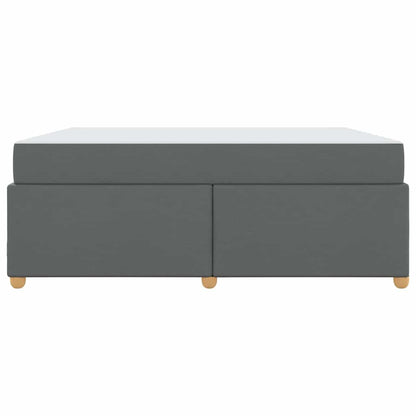 Struttura del letto Grigio scuro 180 x 200 cm Tessuto - homemem39
