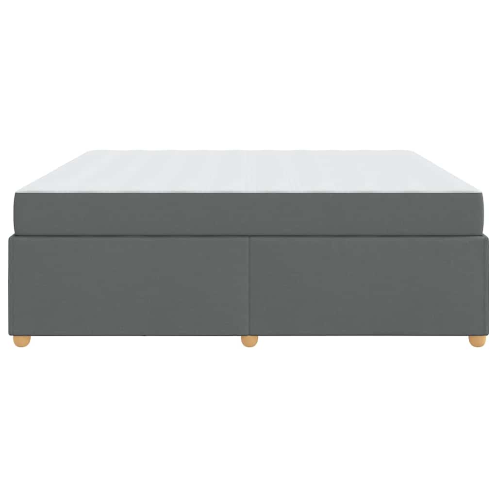 Struttura del letto Grigio scuro 180 x 200 cm Tessuto - homemem39