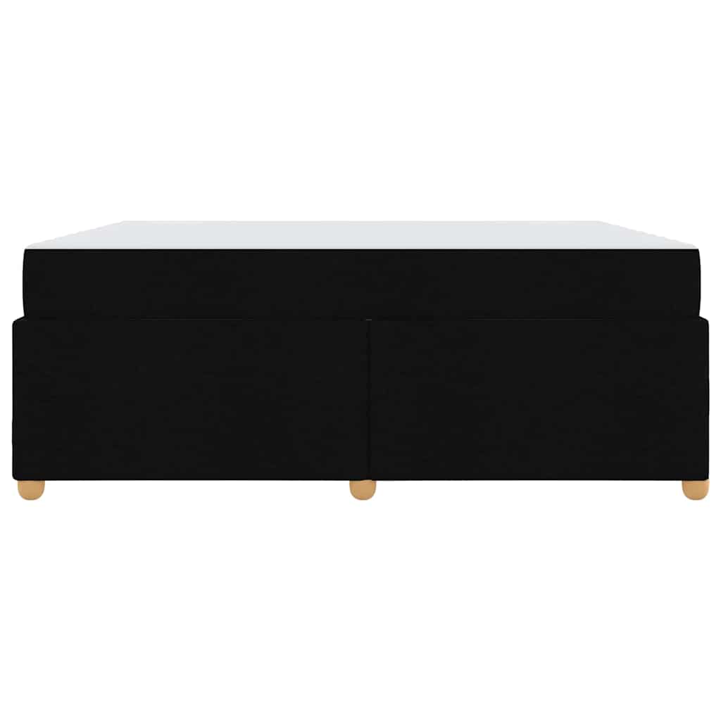 Struttura del letto con materasso Nero 180 x 200 cm Tessuto - homemem39