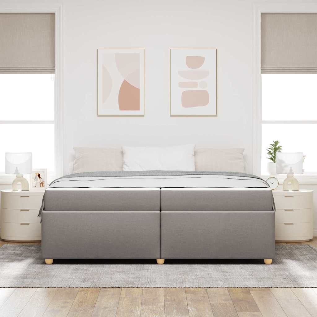 Struttura del letto con materasso Talpa 200 x 200 cm Tessuto - homemem39