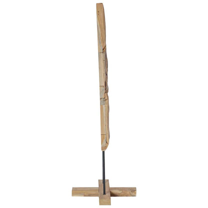 Albero di Natale Marrone 120 cm Legno massello di teak