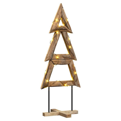 Albero di Natale Marrone 150 cm Legno massello di teak