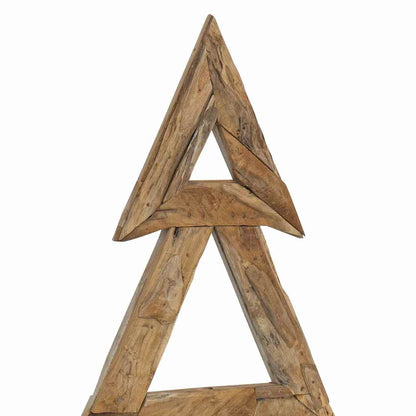 Albero di Natale Marrone 181 cm Legno massello di teak | homemem39