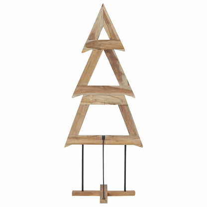 Albero di Natale Marrone 181 cm Legno massello di teak | homemem39