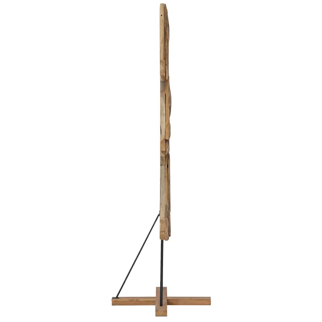 Albero di Natale Marrone 181 cm Legno massello di teak | homemem39