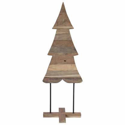 Albero di Natale Marrone 121 cm Legno massello di teak | homemem39