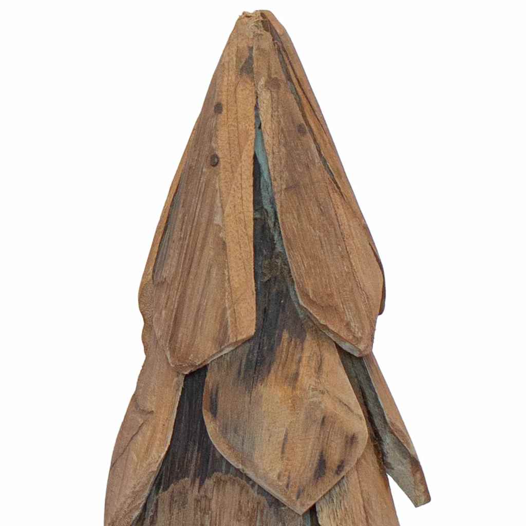 Albero di Natale Marrone 51 cm Legno massello di teak | homemem39
