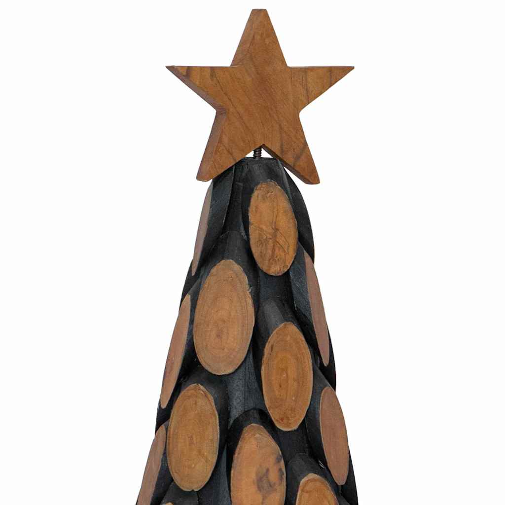 Albero di Natale Marrone 60 cm Legno massello di teak