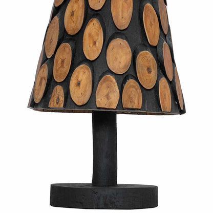 Albero di Natale Marrone 90 cm Legno massello di teak