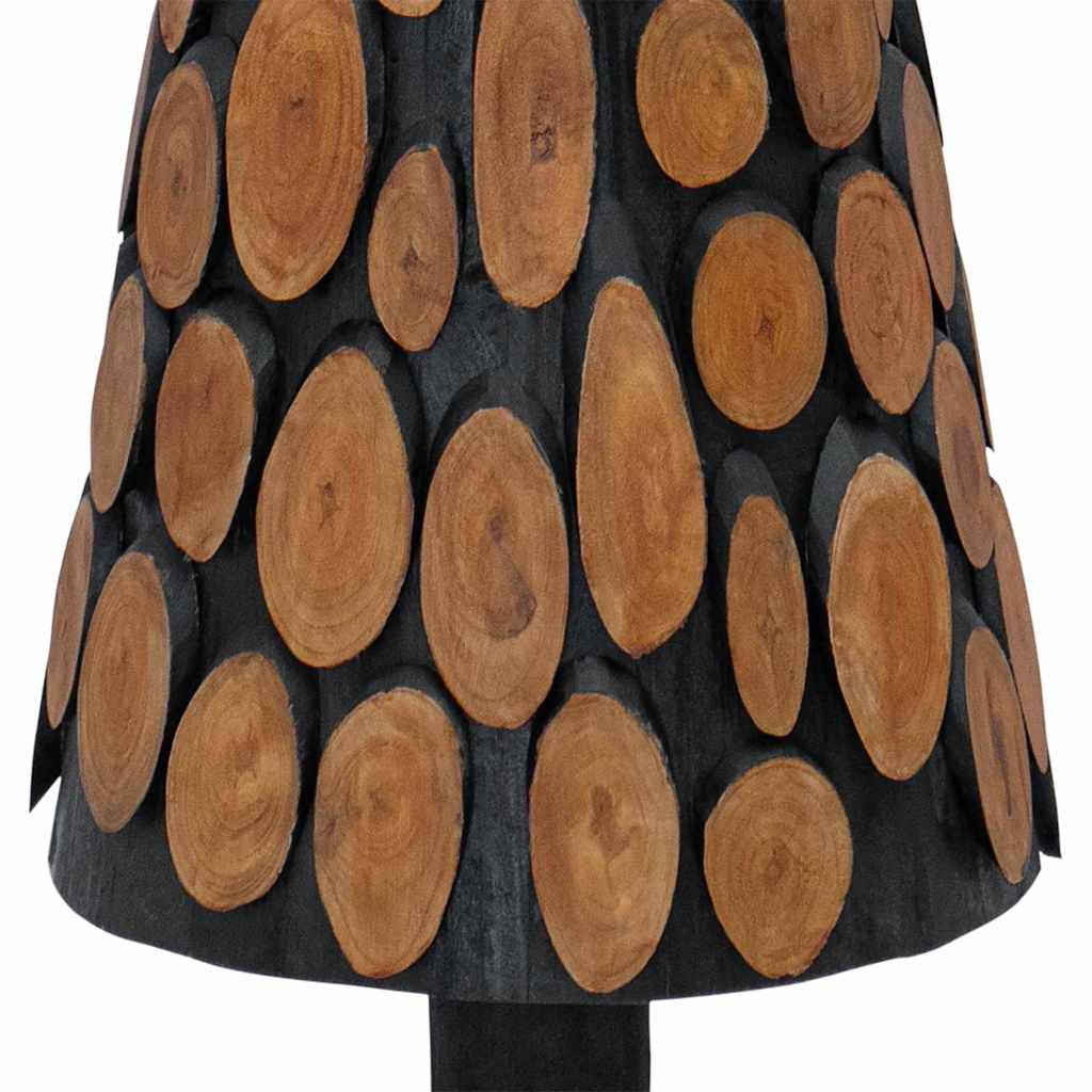 Albero di Natale Marrone 120 cm Legno massello di teak