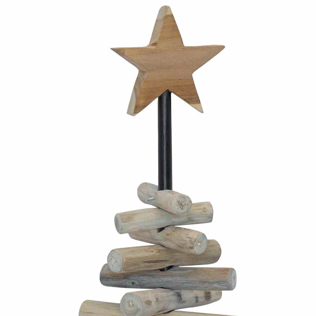 Albero di Natale Marrone 60 cm Legno massello di teak