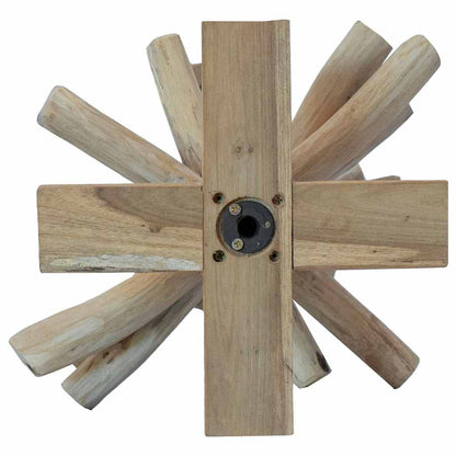 Albero di Natale Marrone 60 cm Legno massello di teak | homemem39