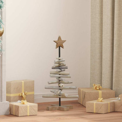 Albero di Natale Marrone 60 cm Legno massello di teak | homemem39