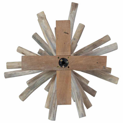 Albero di Natale Marrone 90 cm Legno massello di teak