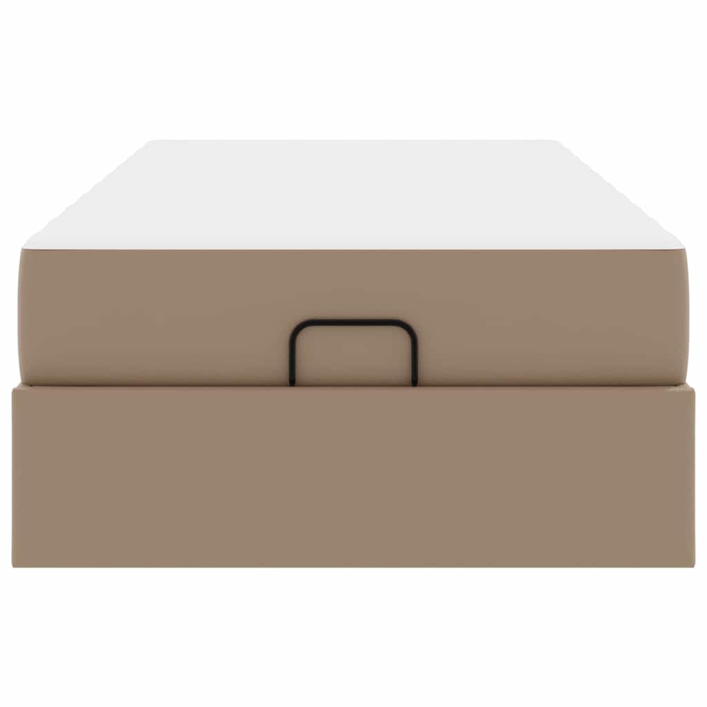 Struttura letto con materasso Cappuccino 90 x 190 cm