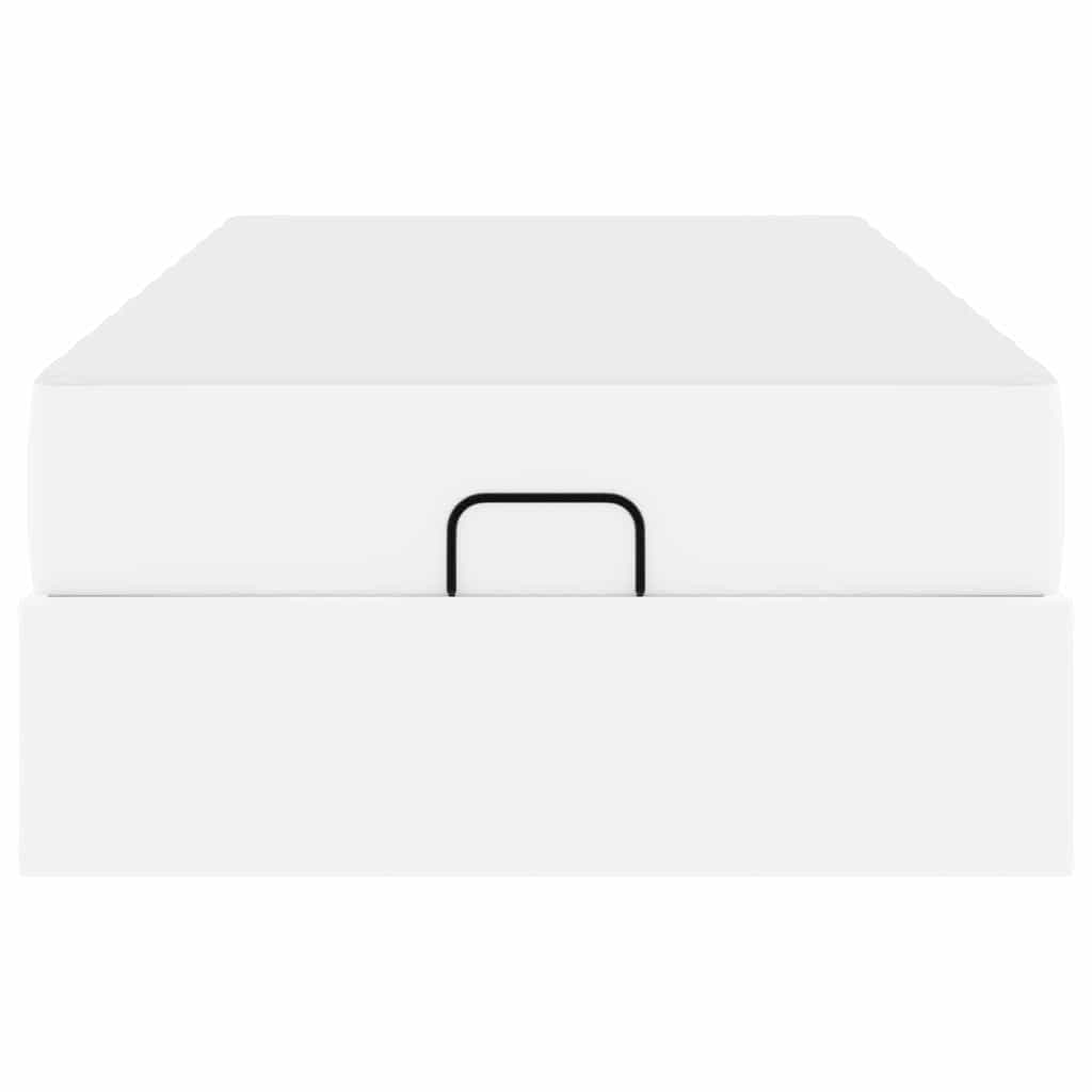 Struttura letto con materasso Bianco Puro 90 x 200 cm