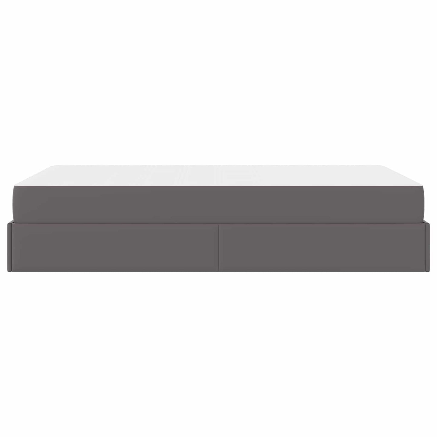 Struttura letto con materasso Altro 2 pcs Grigio PVC | homemem39