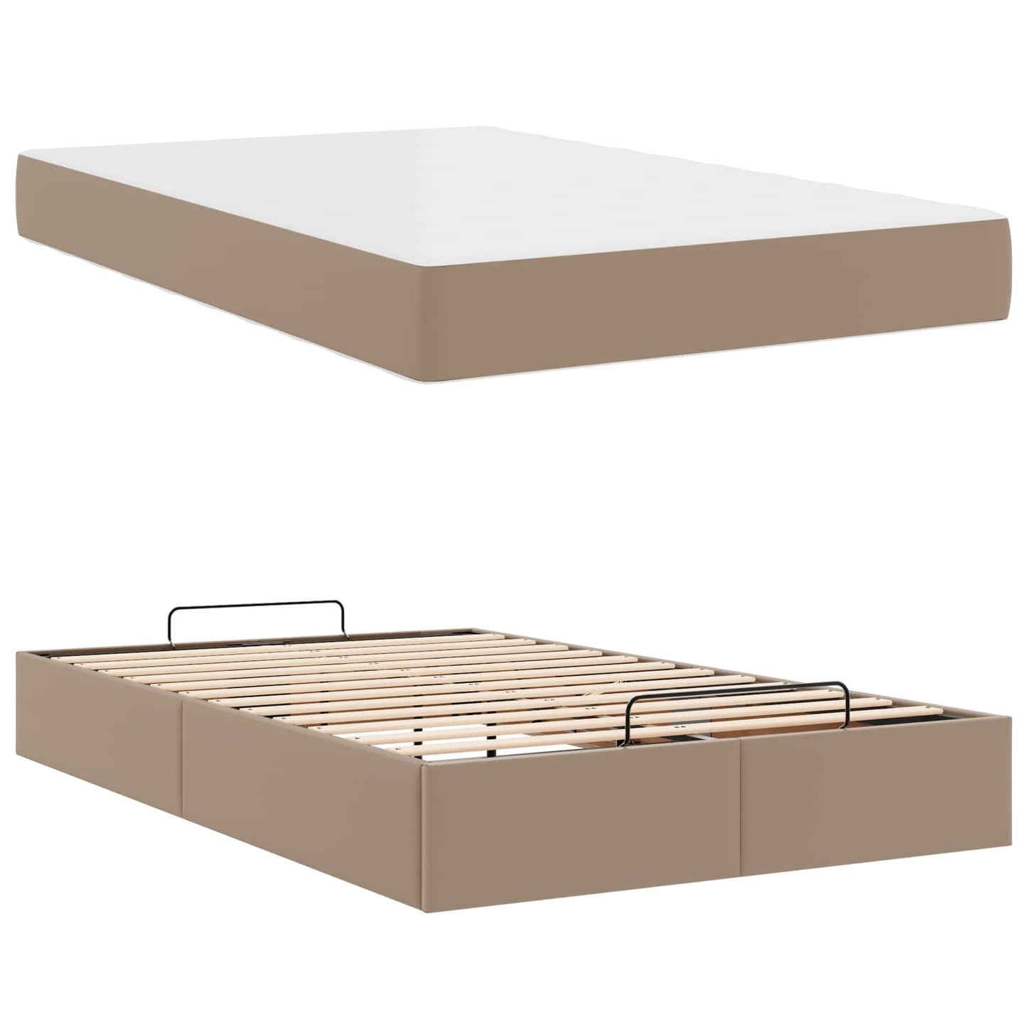 Struttura letto con materasso Altro 2 pcs Tanno PVC | homemem39