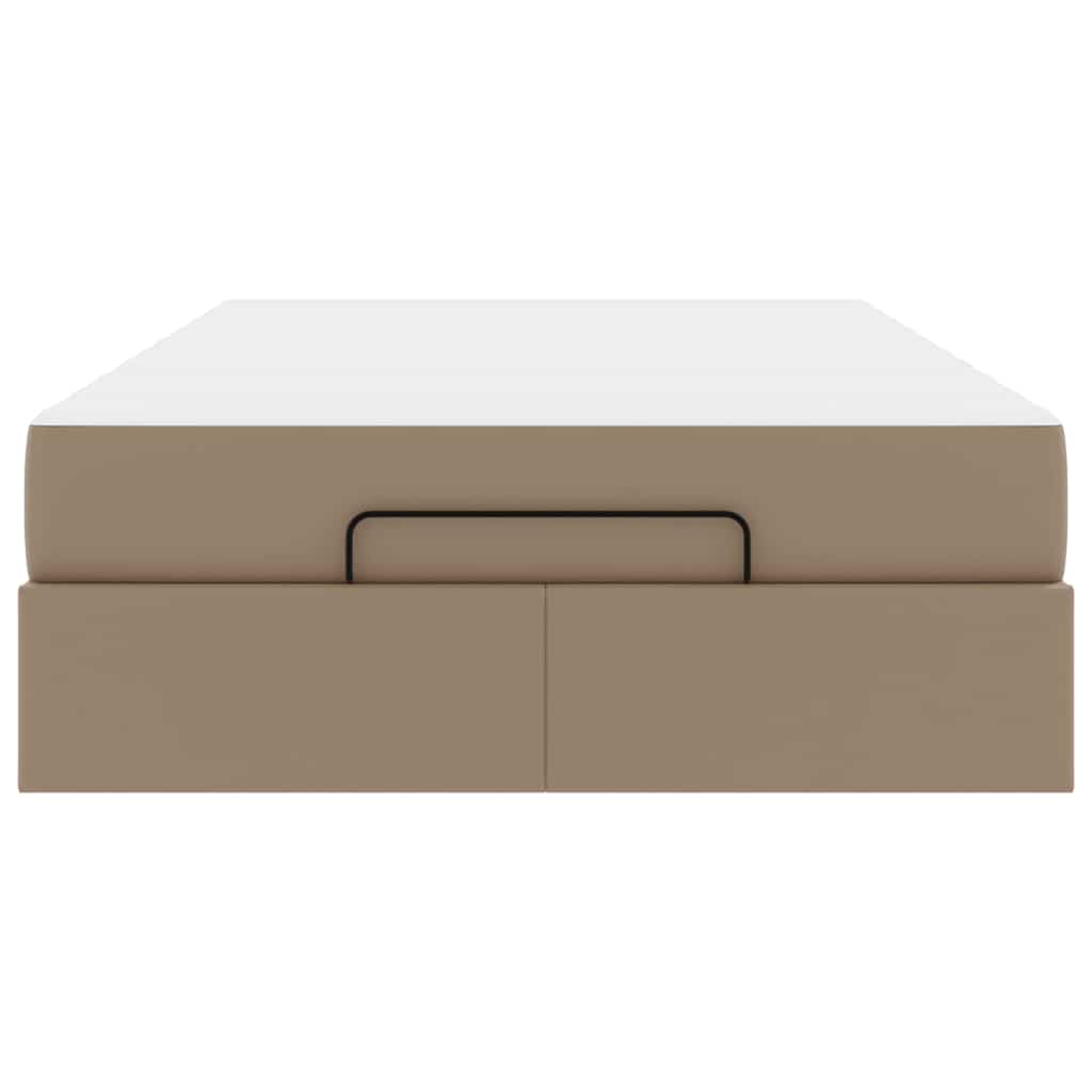 Struttura letto con materasso Cappuccino 120 x 190 cm